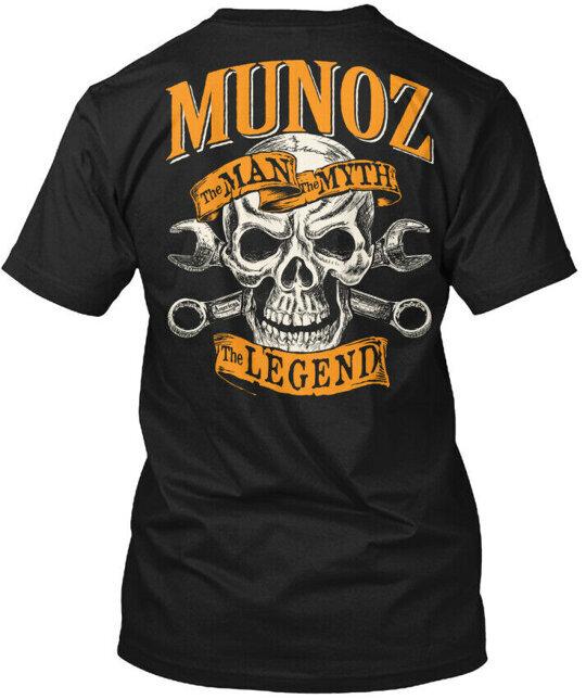 

Munoz The Man Myth Legend T-Shirt Made in the USA Size S to 5XL S