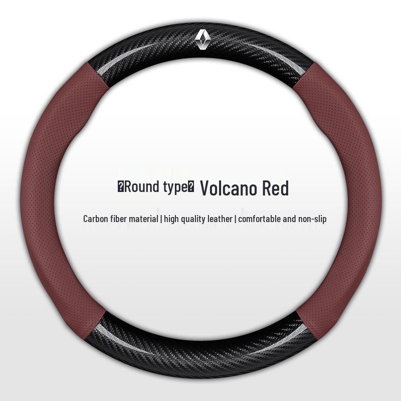 Renault Steering Wheel Cover for Koleos, Kadjar, Kaptur, Wind, and others - Four Seasons Universal Fit