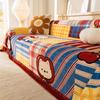 Cartoon Style Sofa Cover Cloth Universal In All Seasons Non-slip and Anti-cat Scratch Blanket Full Cover Sofa Towel Cover