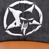 Summer Sun Hat New Fashion Unisex Five-pointed Star Skull EmbroideryBaseball Hats Retro Breathable Personal SunshadePeaked Caps