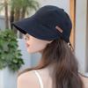 Breezy Summer Ponytail Sun Hat: Versatile Quick-Dry Shade Cap