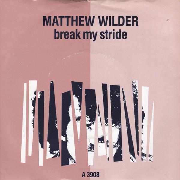 7inch Record MATTHEW WILDER - Break My Stride A3908 Epic 1983 UK Dance & Electronica Used