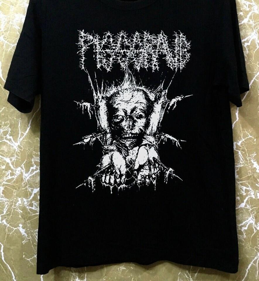 Vtg Pissgrave Band Concert Tour Cotton Black Unisex Full Size Tee Shirt Unisex T-Shirt S