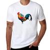 Kauai Chicken Sticker T-Shirt Plus Sizes Oversizeds Men Clothing
