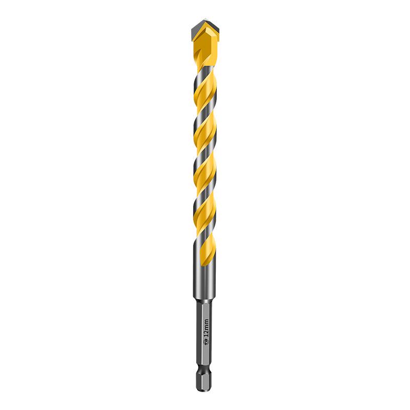 Tiangong Hex Shank Triangle Drill Bit for Concrete, Cement, and Brick Walls