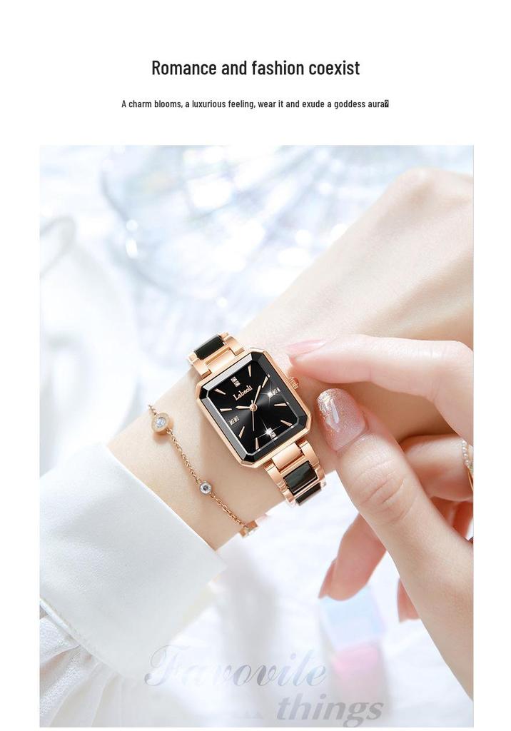 La Baoli Women's Waterproof Quartz Steel Wristwatch LA012
