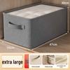 Foldable Fabric Organizer: Clothes, Underwear & Pants Storage Box for Wardrobe