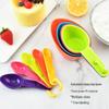 Colorful Plastic Measuring Cups & Spoons Set for Baking - Ample Stock Available