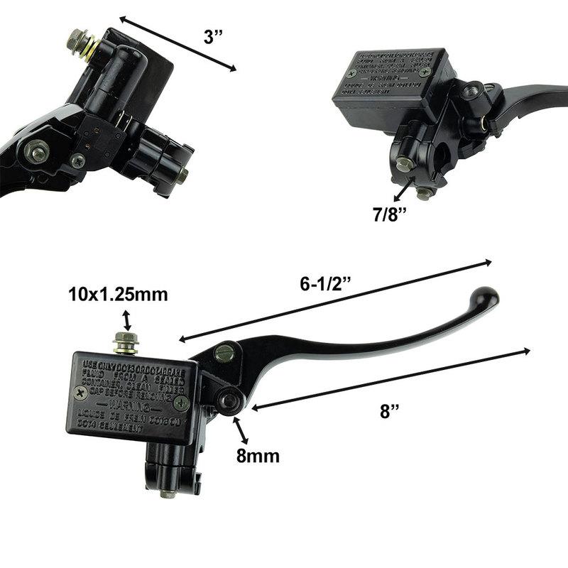 Upgrade Your For Honda Nighthawk 250 450 650 700 Shadow 500 700 VT500 VT700 with this Front Brake Master Cylinder