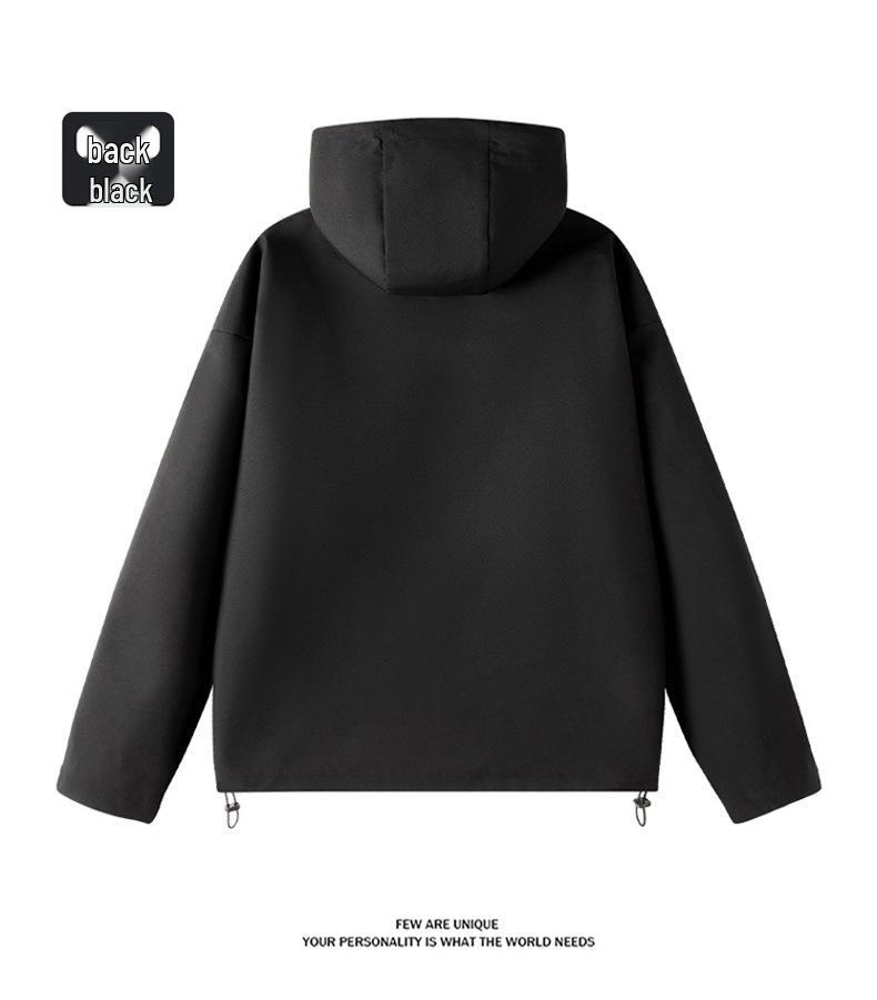 Couple's Dopamine Color Block Windbreaker - Unisex, Windproof, Versatile Outdoor Jacket