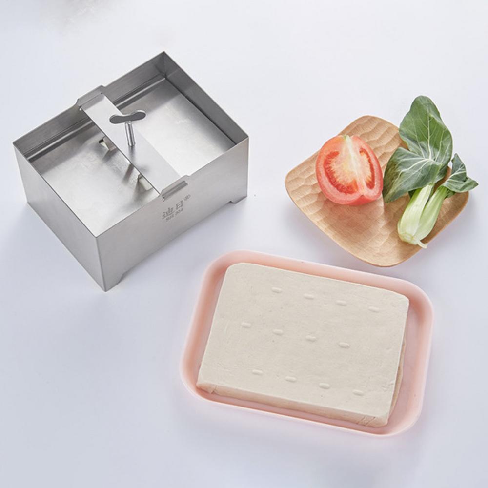 To fu Presses Stainless Steel Paneer Making Mold Removing Water Paneer Presser Kitchen Soybean Curd To fu Making Mold