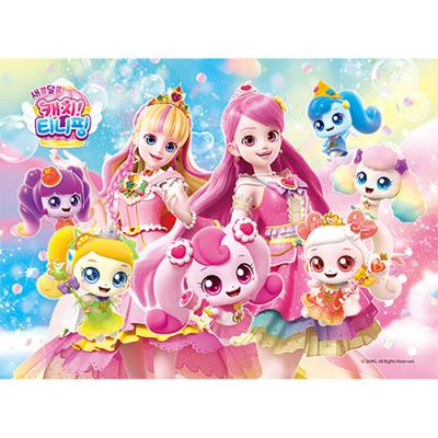 Catch Tiniping Sweet and Sour Princess and Dessert Paradise [Oversize] Jigsaw Puzzle Character 100 Pieces, Popular Korean Puzzle