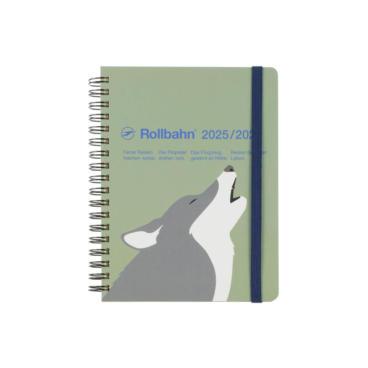 

Издание планировщика Начиная с марта Ежедневник Rollbahn ZOO L Книга расписаний Ежемесячный [Delfonics 2025-2026 / 2025] (В (Волк))