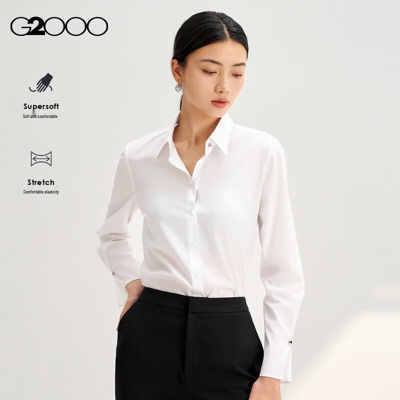 G2000 Women s Modal Blend Long-Sleeve Shirt 38