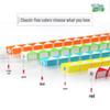Qiyi 24-Section Colorful Magic Snake Cube: Creative Folding Toy