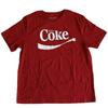 Coca-Cola Mėgaukitės Coke Suaugusiųjų Unisex Marškinėliai Nauji su etiketėmis