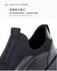 Herren Plateausneaker Herbst Neue vulkanisierte Schuhe Herren Freizeit Slip-on Laufschuhe Atmungsaktiv Weiche Sohlen