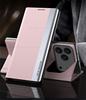 Cases For iPhone 17 Pro Max 5G 6D Plating Leather Phone Kickstand Case For Apple 17 Air 16e 15 Pro Max 14 Plus Full Protection Magnet Book Stand Cover