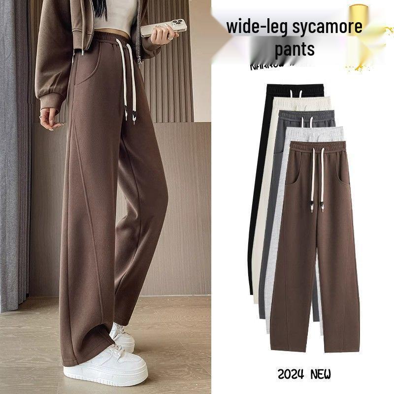 High Waist Narrow Leg Women's Banana Pants - Versatile Draping Sweatpants for Spring & Autumn Seasons
