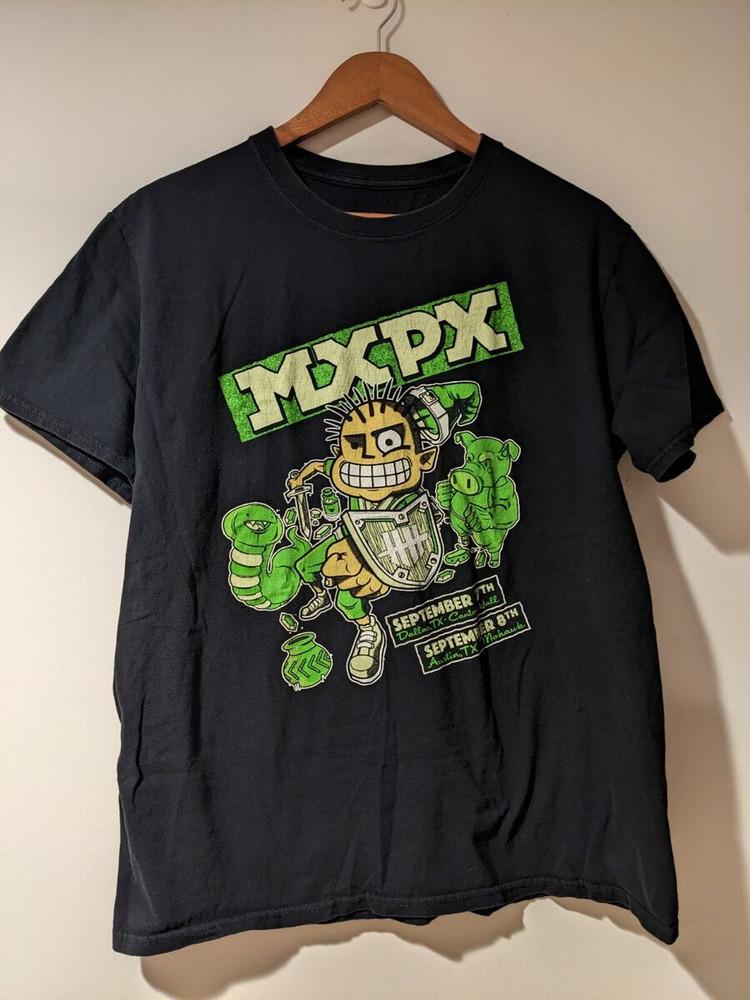 MxPx Band Black T-Shirt Cotton Unisex S-234XL Short Sleeve Unisex T-Shirt XXXXL