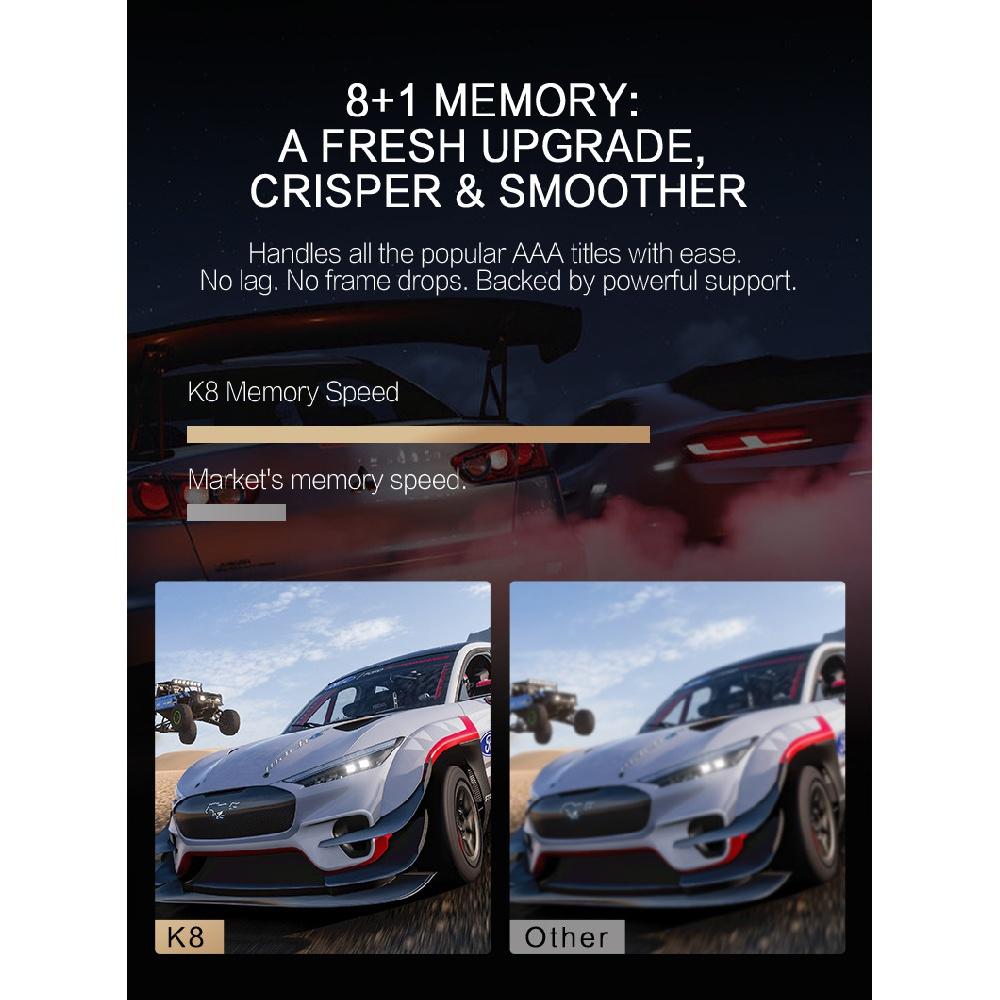 Máquina de jogos de TV de sistema único K8 Luta dupla 3D grande PSP Arcade de código aberto 4K sem fio 2.4G Vento de refrigeração