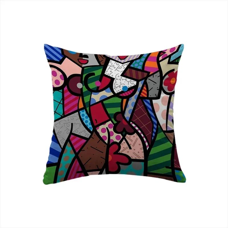 Luksuriøst Sofaputetrekk B-Britto Putetrekk Firkantet Putetrekk Hjemmetekstil Dakimakura Bryllupsgave