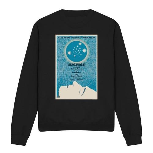 STAR TREK Unisex Adult The Next Generation Season 1 Episode 8 Sweatshirt