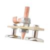 Welding Machine Ground Connector Welding Magnet Head Iron Insulation Board Double Ground Connector Spotter Tool 4mm Welding Tool