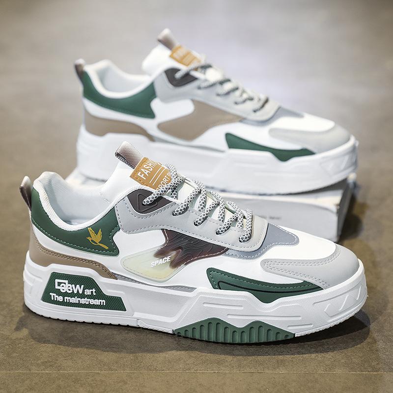 

Brand Men Sneakers Platform Leather Upper Breathable Casual Shoes Summer Outdoor City Walk Driving Board Shoes Zapatillas Hombre 39