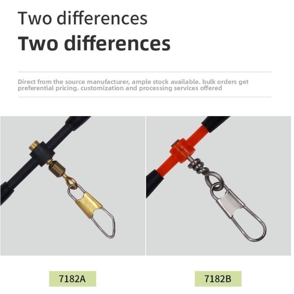 10pcs Detachable Fishing Tube Balance Connector Good Fish Attracting Effect Anti Winding Tube Balance Bracket Fishing Tools