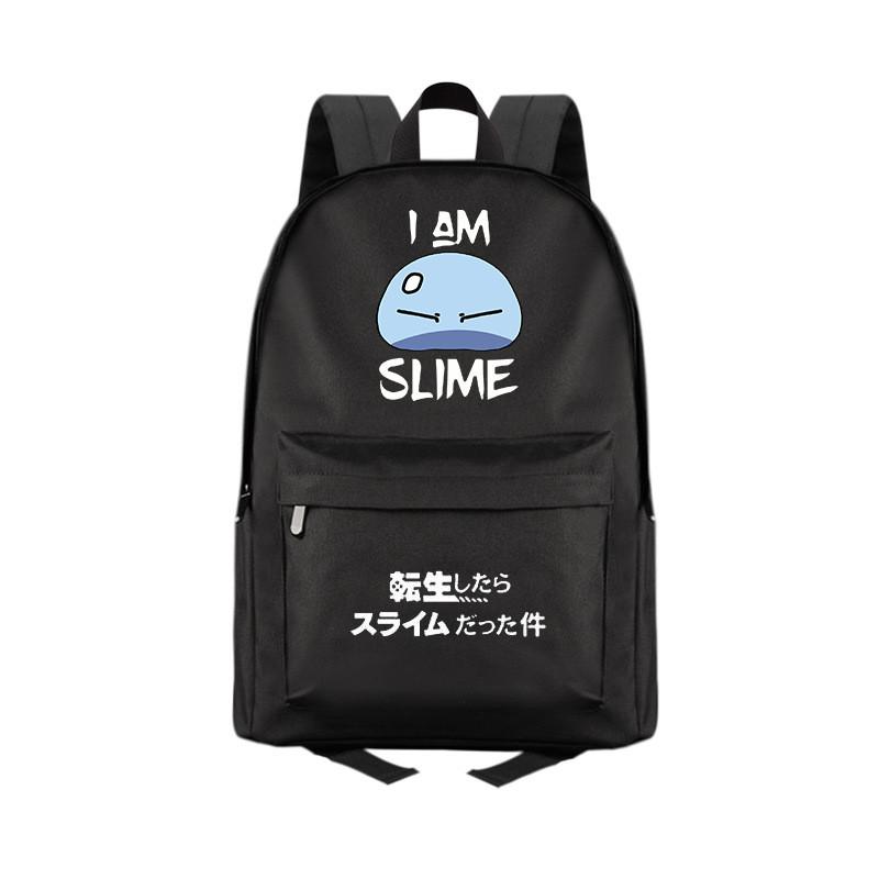That Time I Got Reincarnated As A Slime Anime Backpack With Breathable Canvas For Casual Travel And School Use