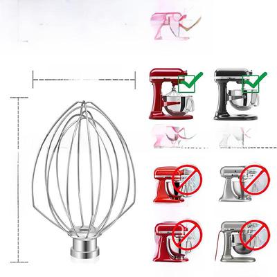 K5AWW Stainless Steel Wire Egg Beater for Kitchenaid Mixer