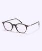Alloaiweeo [Silverbite] Sbg7606 1818G Hd Acetate Ultra-Lightweight High-Density Acetate Tortoise Square Eyeglass Frame Blue Light Lens Selection