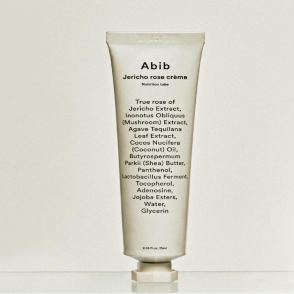 [Abib] NEW Jericho rose cream 75ML | Elastic care / Enhancing skin barrier / Moisturizing / Anti-aging / Daily Cream