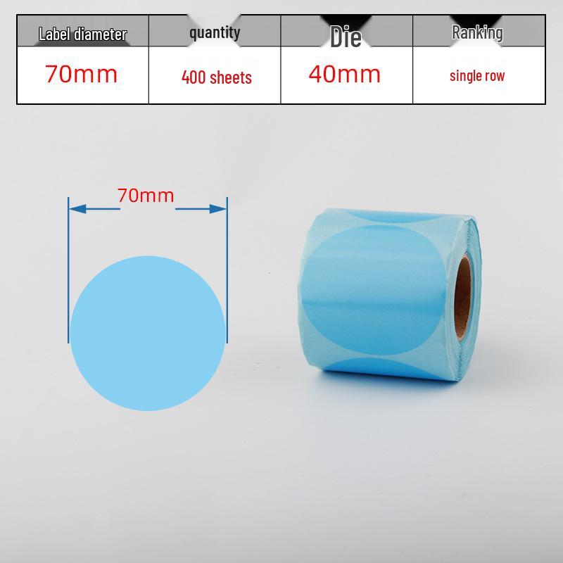 Waterproof Adhesive Thermal Barcode Stickers - Various Sizes