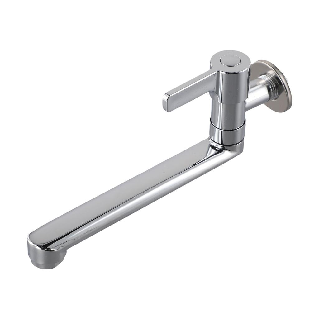 Cold Water Tap for Kitchen and Pool with Rotating Spout Design 20cm