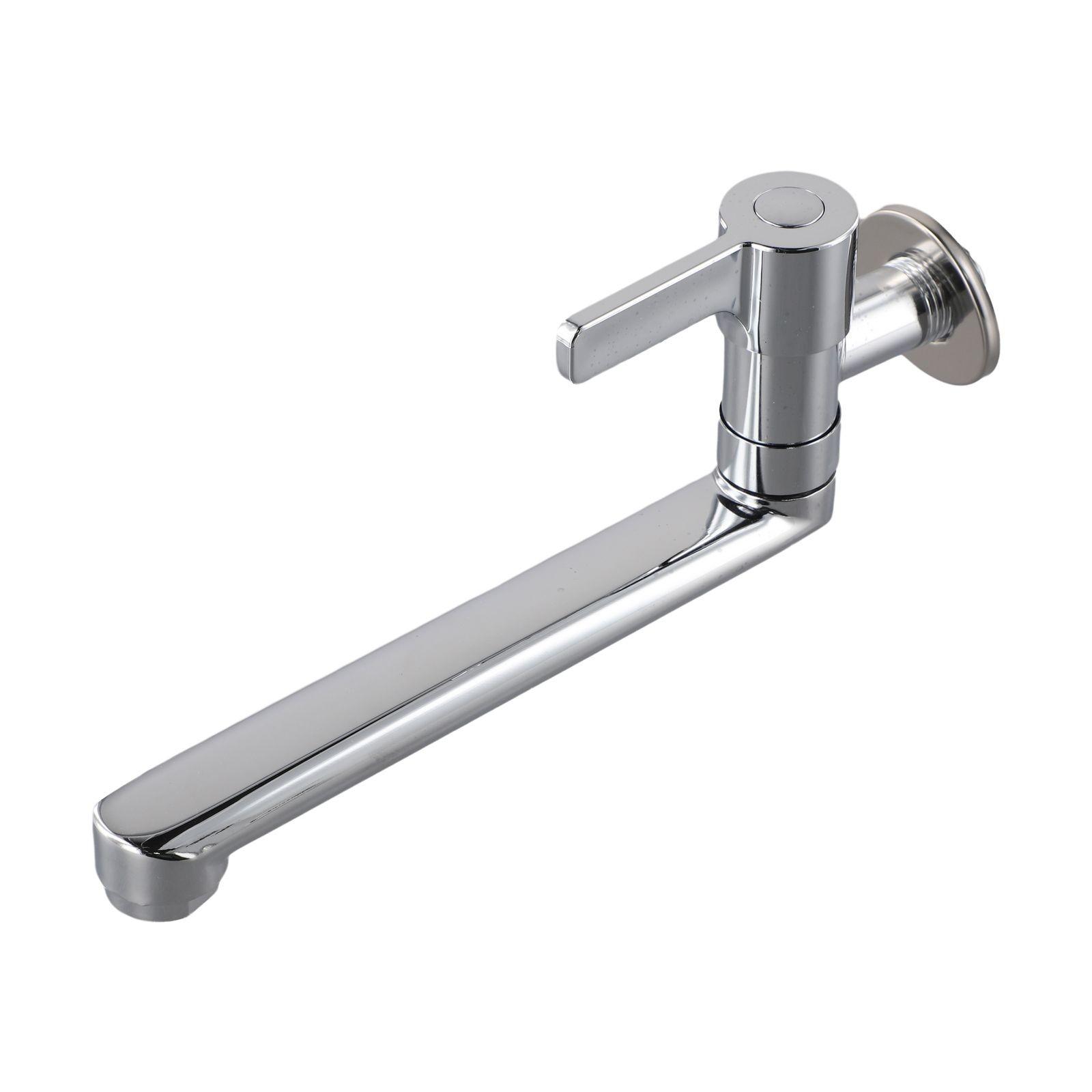 

Innovative Stainless Steel Cold Water Tap with Flexible Rotation Feature 20cm