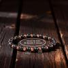 Festliche Geschenke Hämatit und Kupfer Perlenarmband Minimalistischer Modeschmuck für Männer und Frauen Tägliches Tragen Einfaches Vielseitiges Accessoire