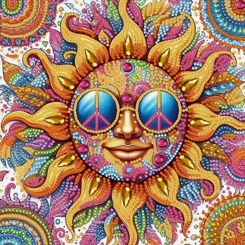 Diamond Painting, Special-Shaped Diamond Painting, Handmade Sticker Material Package 30 * 30 Diamond Sticker Diy Decorative Painting Cross-Border