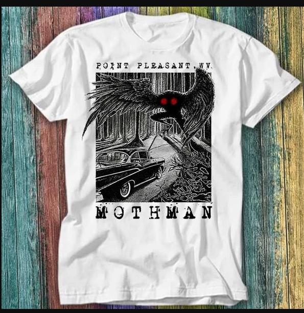 Mothman Encounter Point Pleasant T-shirt size S-5XL XXL