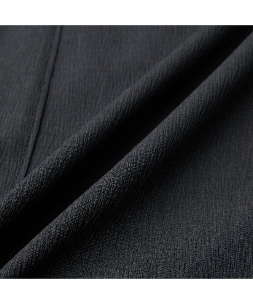 Customellow Gray Loose Fit Wrinkle Setup Jacket Cwjam26422Gyx