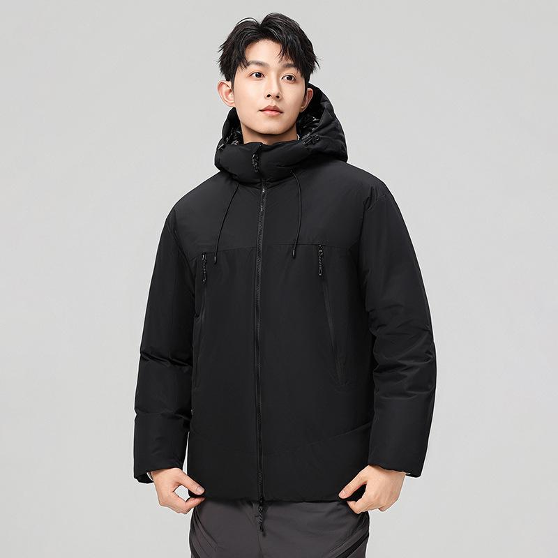 Men's Outdoor Windproof Waterproof Down Shell Jacket for Mountaineering