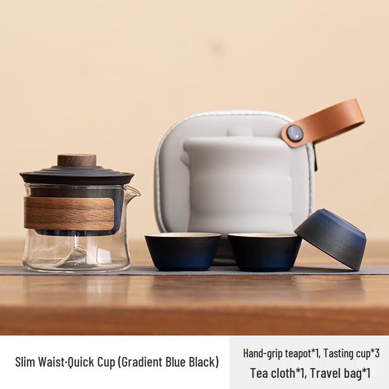 Portable Quick Cup Kung Fu Tea Set