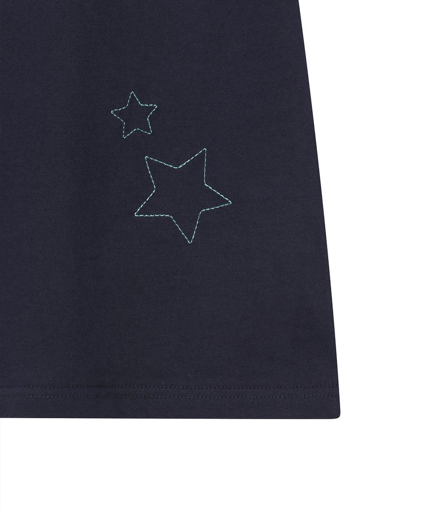 BAUF B Star Slim Fit T-Shirt [Navy]
