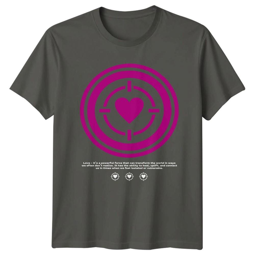 Love Its A Powerful Force TShirt Positive Quote Love Gift For Him And Her S