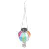 Hot Air Balloon Solar Lantern with Candle Holder Decorative Solar Hot Air Balloon Flickering Flame