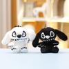Cute Black And White Funny Face Stitch Plush Toy For Kids And Collectors