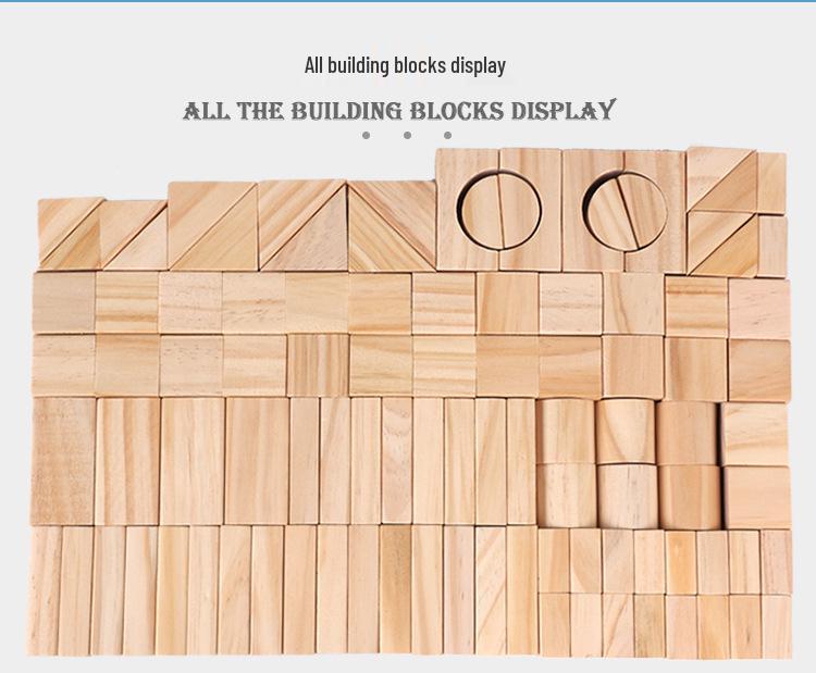 Montessori Educational Construction Toys: Children's Building Blocks Set for Kindergarten & Early Education