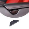 ABS Carbon Car Armrest Box Switch Trim Decorative Cover For Corvette C8 +