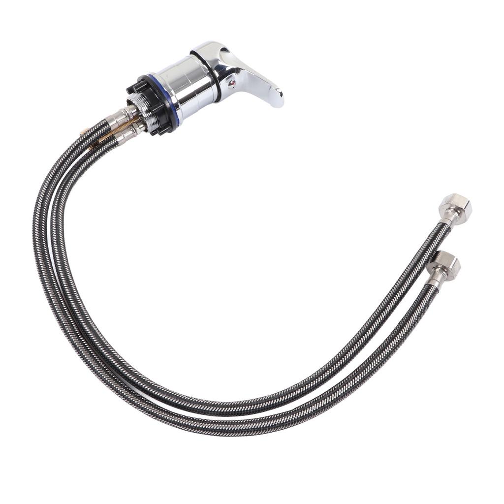 60cm Shampoo Bed Faucet Hair Salon Accessories Zinc Alloy Shampoo Bed Chair Valve for Barber Shop